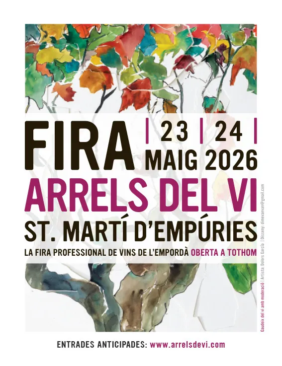 Arrels del Vi DO Empordà wine fair at Sant Martí d'Empúries