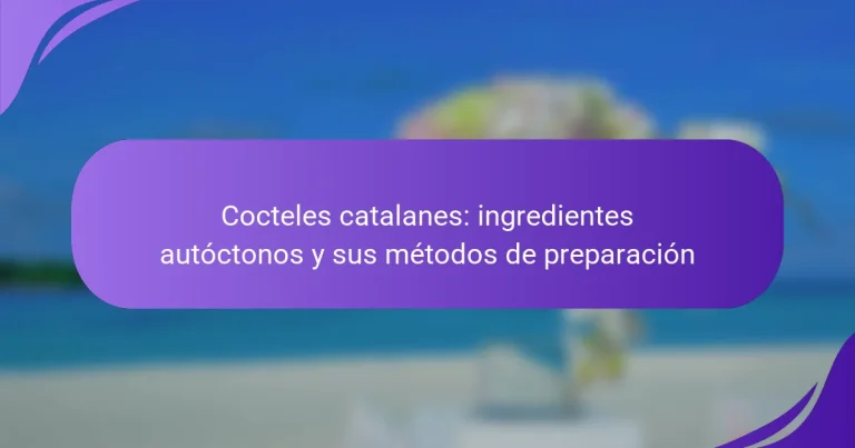 Barcelona Cocktail Experience