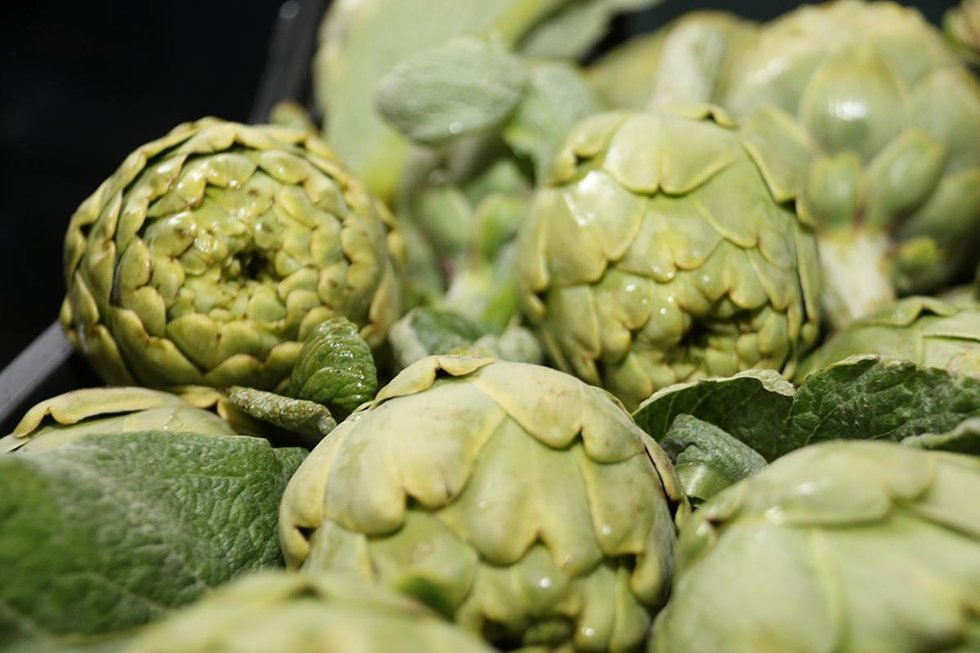 Artichokes from Baix Llobregat at the Carxofada festival