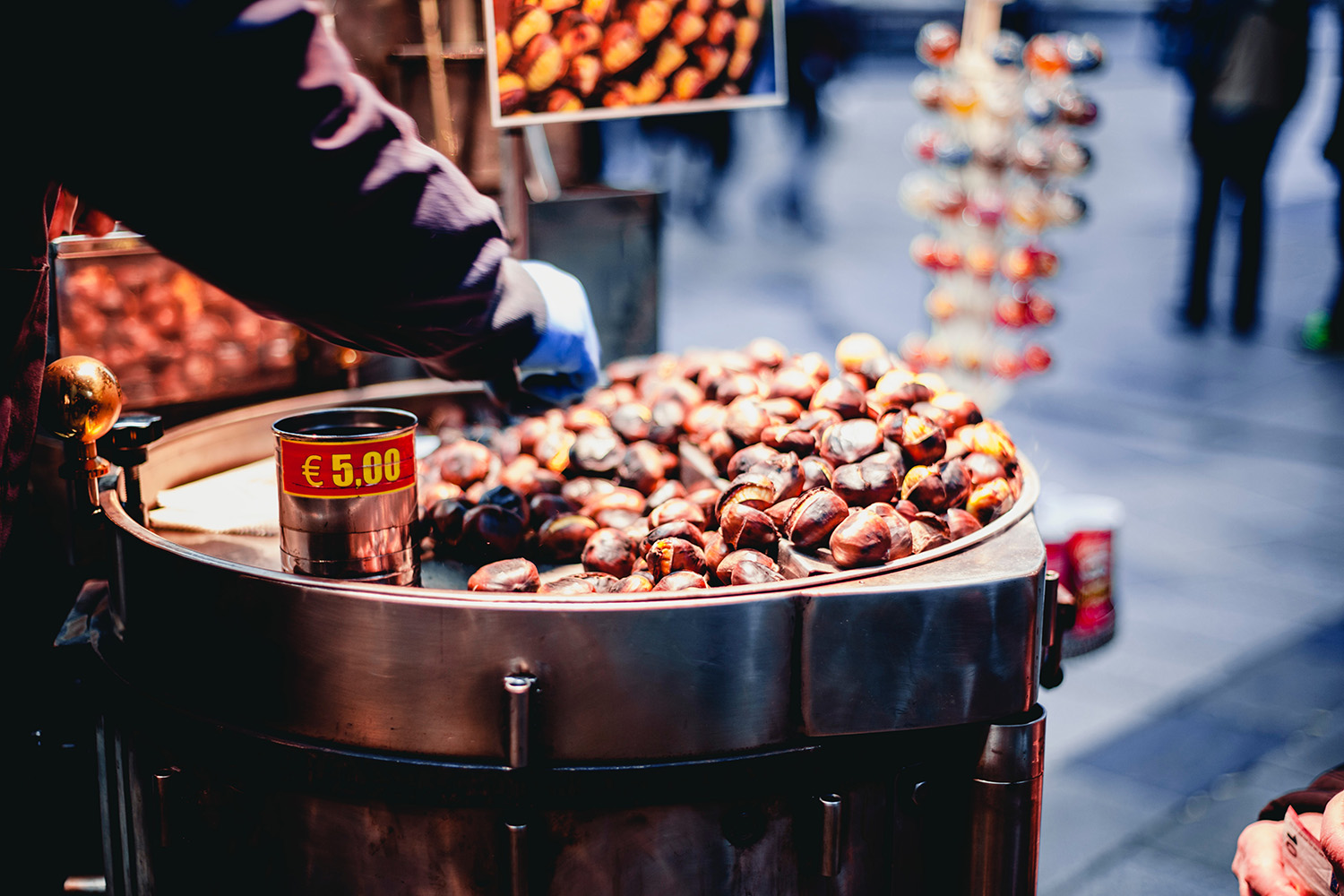 La Castanyada chestnut roasting autumn festival