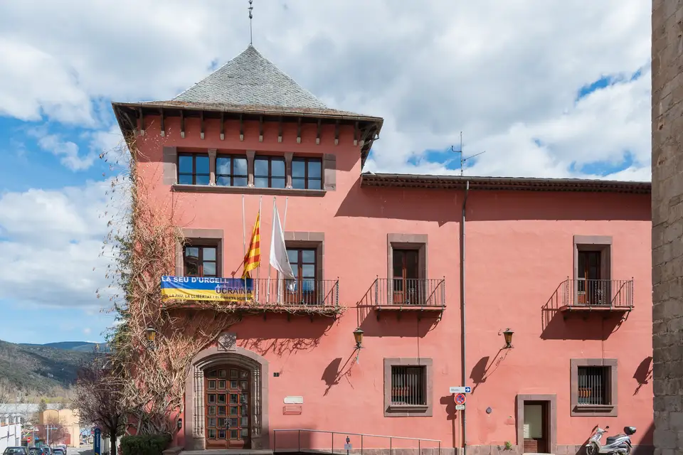 The town hall of La Seu d’Urgell, home of the Fira de Sant Ermengol
