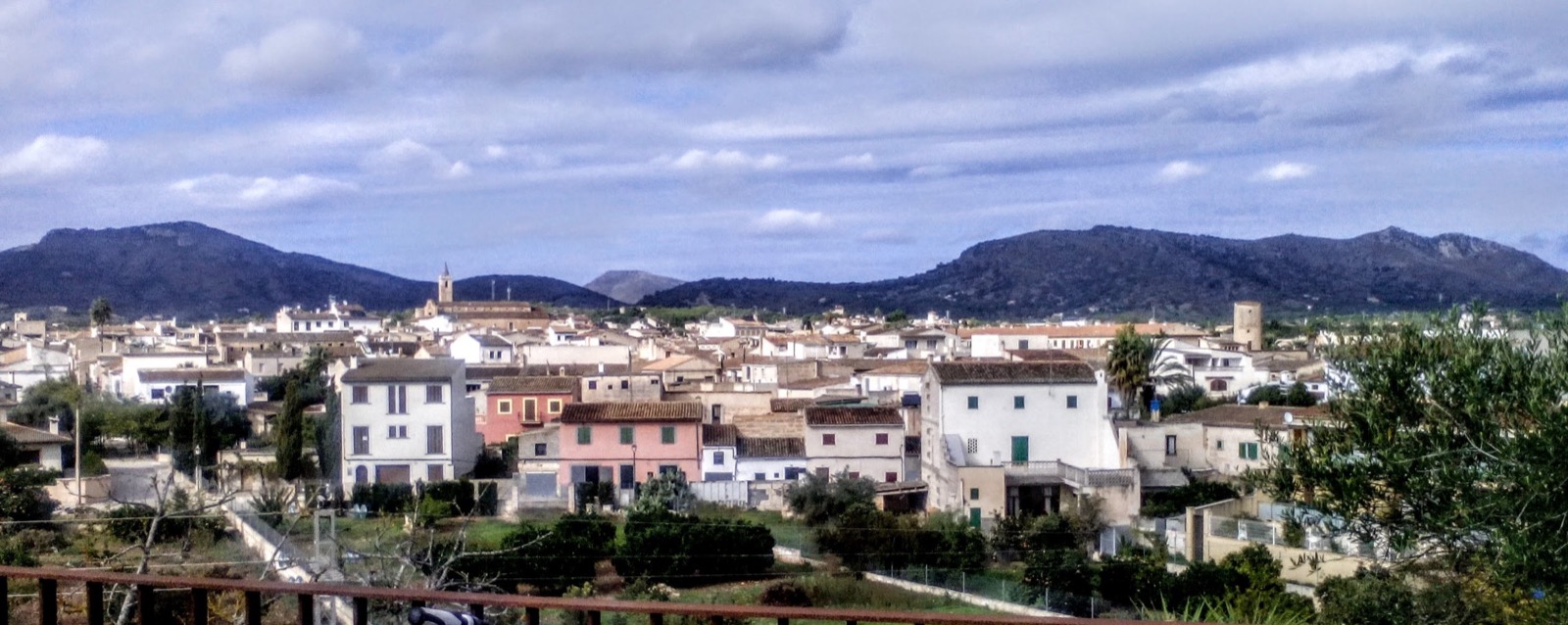 A view over Sant Llorenç des Cardassar, Mallorca