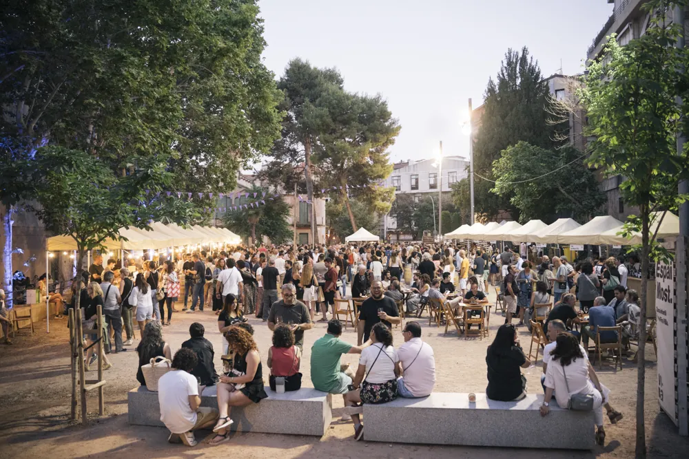 Fira ViBa Manresa wine fair tasting