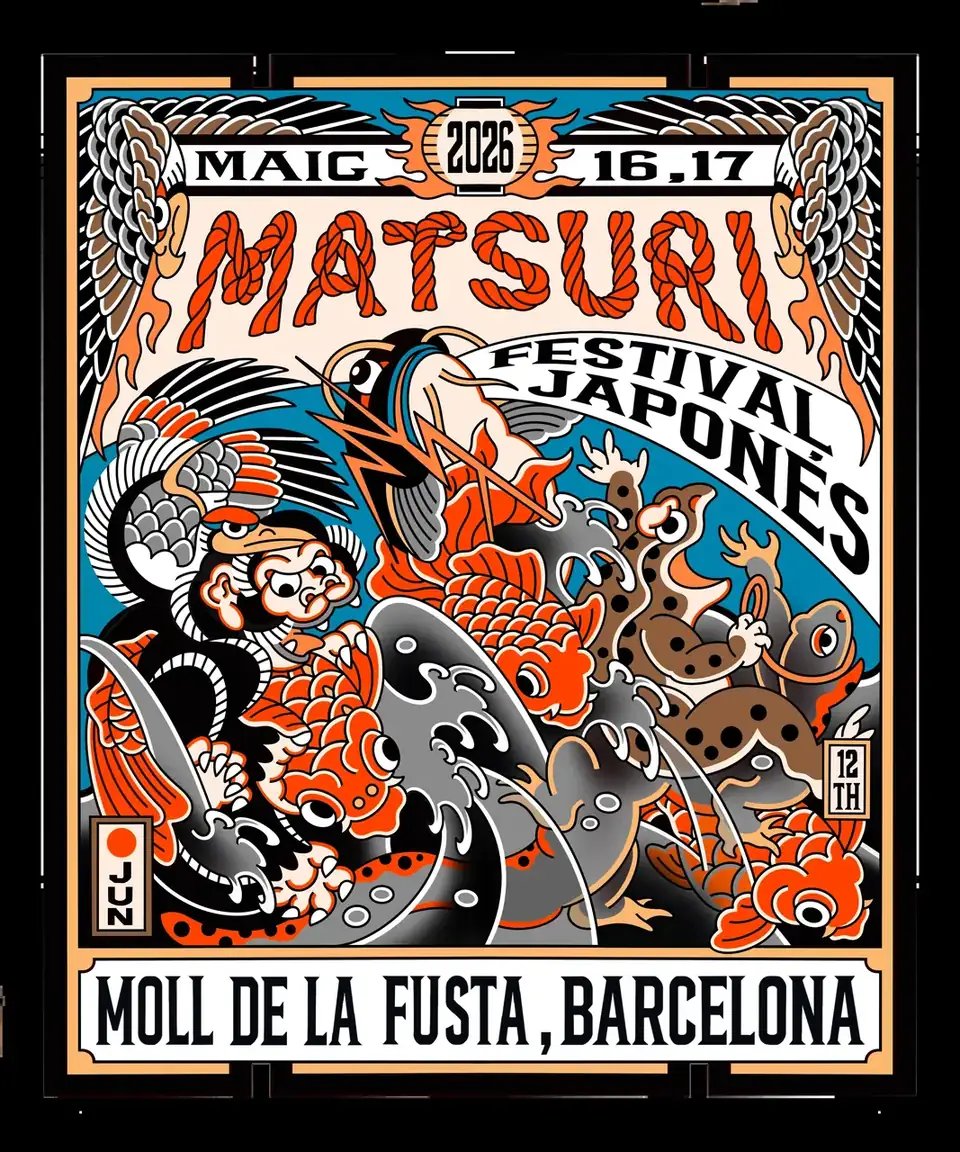 Matsuri Barcelona Japanese festival poster