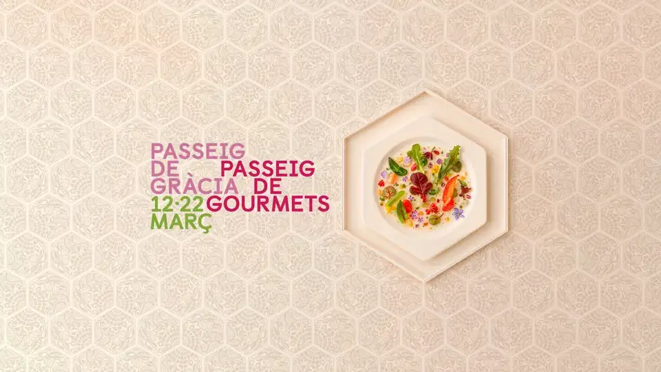 Passeig de Gourmets food festival on Passeig de Gràcia
