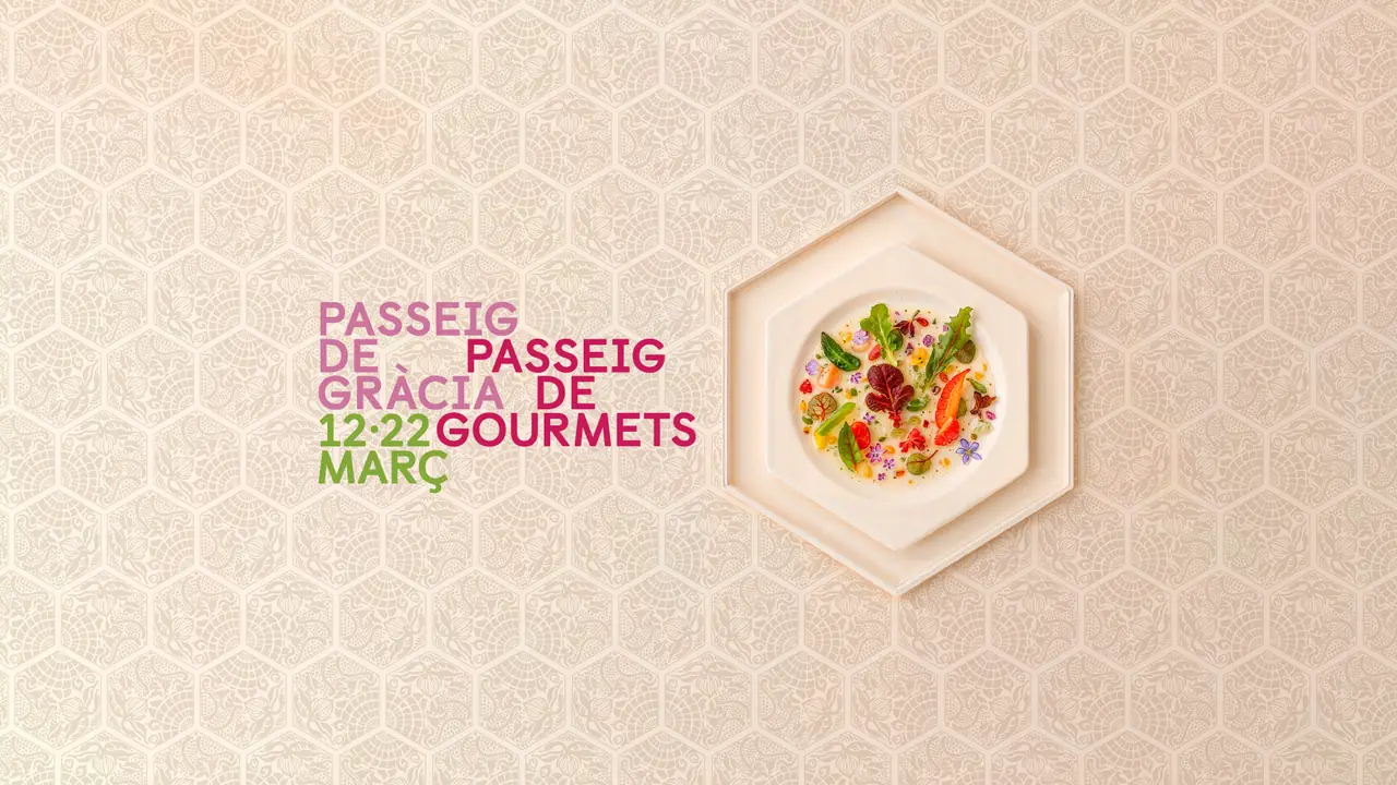 Passeig de Gourmets food festival on Passeig de Gràcia