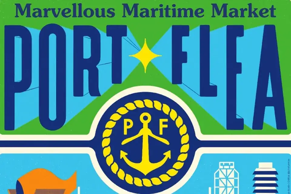 Port Flea market at Port Olímpic