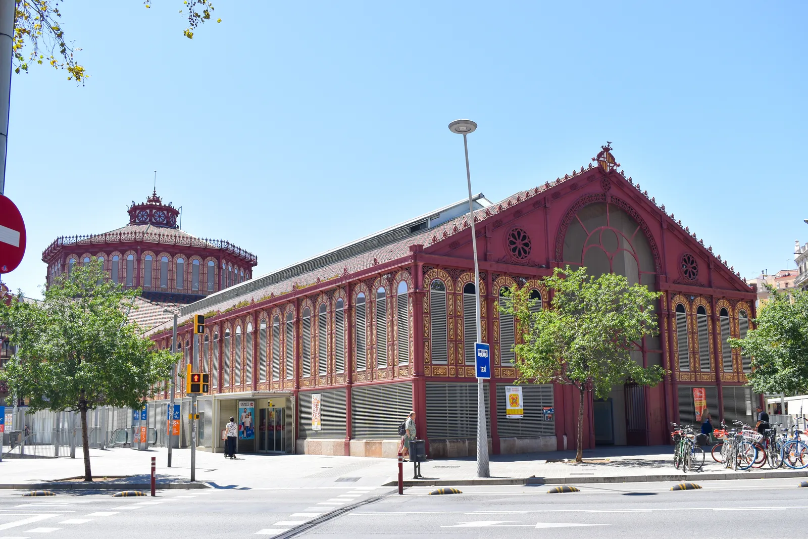 The Mercat de Sant Antoni building in Barcelona