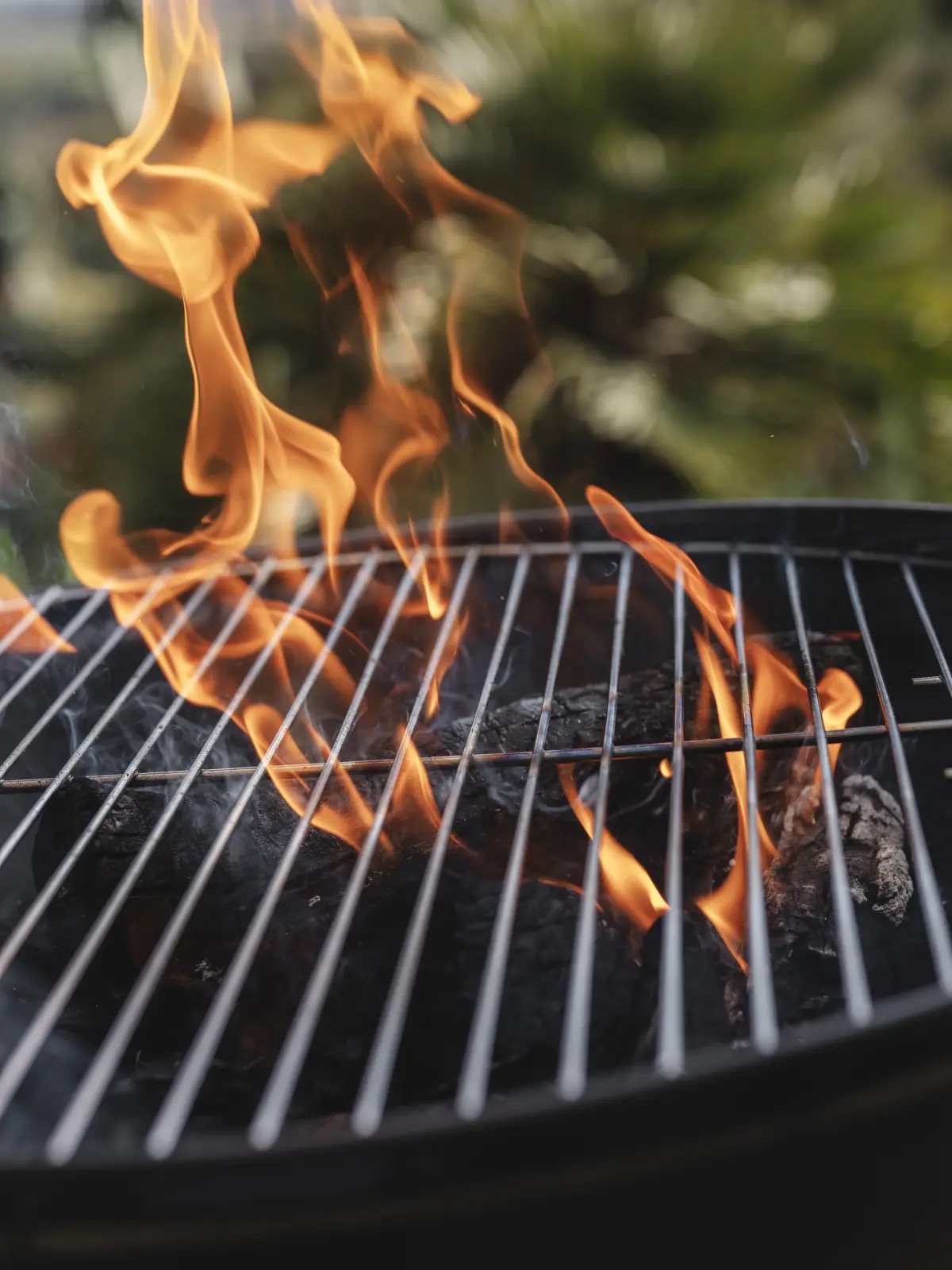 Open-flame grill cooking at Singular Restaurant, The Lodge Mallorca