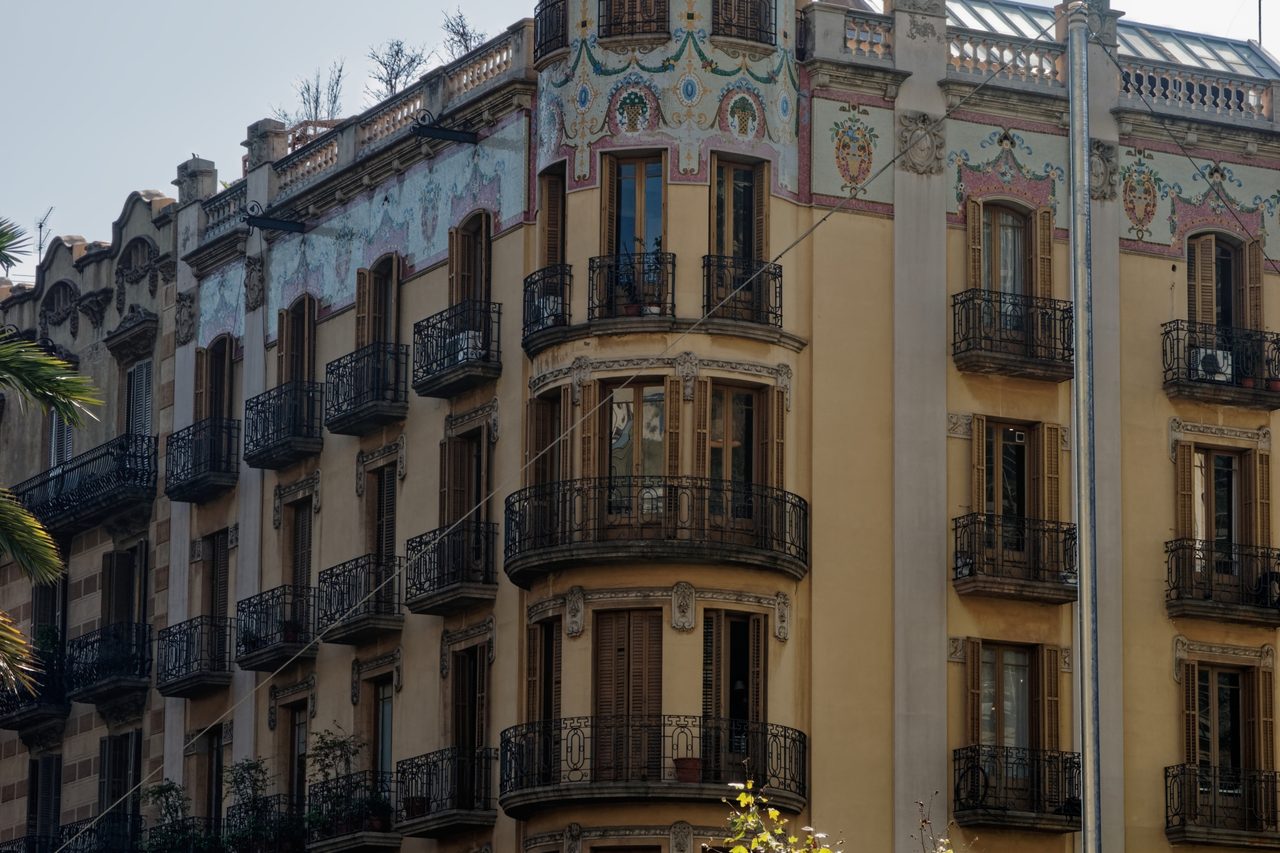 A Modernista apartment building in Barcelona’s Eixample
