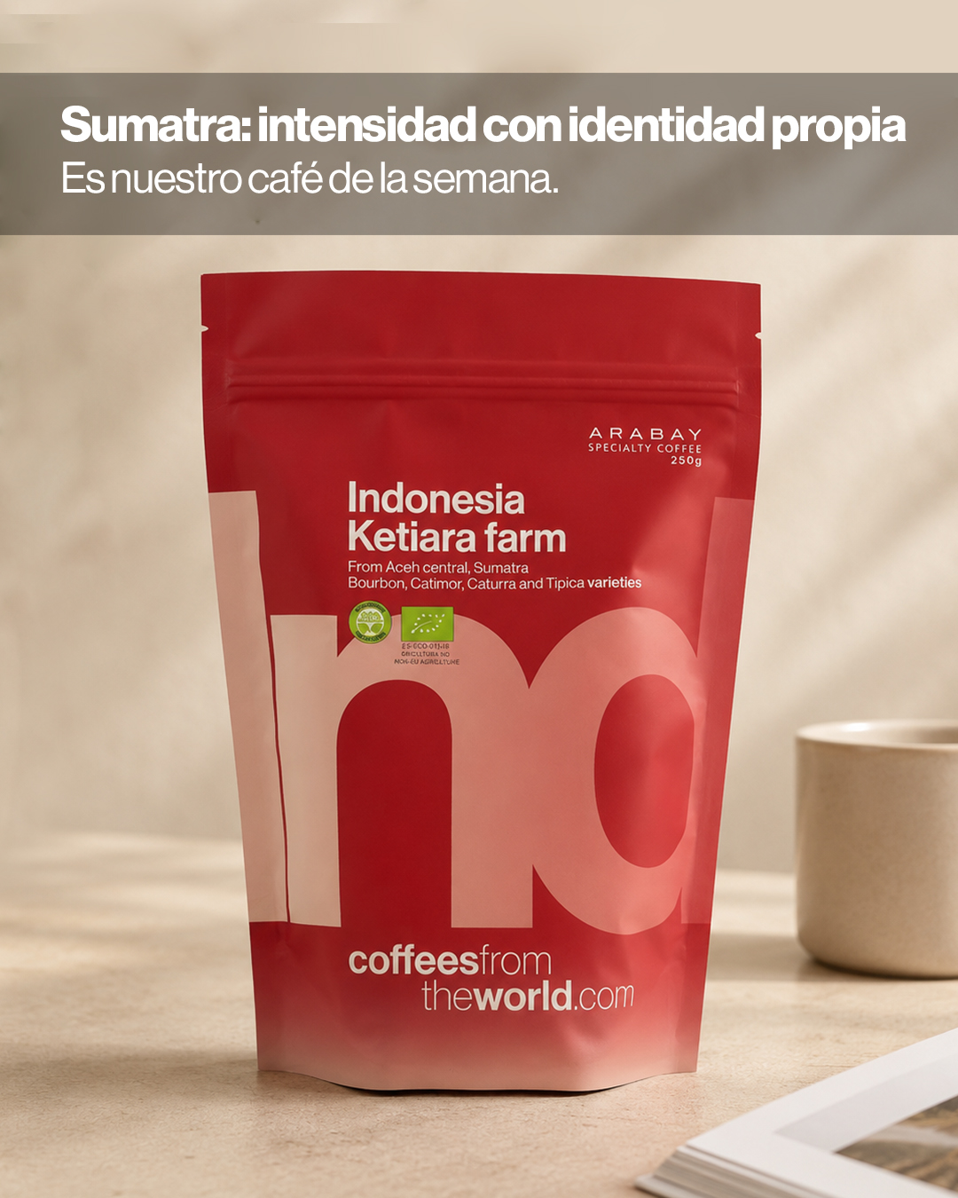 Hay cafés que se disfrutan. Y hay cafés que se recuerdan

Esta semana, nuestro #CafeDeLaSemana nos lleva hasta Sumatra, 