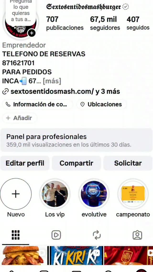 ¡ESTRENAMOS NUEVA FORMA DE PEDIR! 

En Sexto Sentido seguimos evolucionando y ahora lo tienes TODO mucho más fácil 📲🔥

🍔
